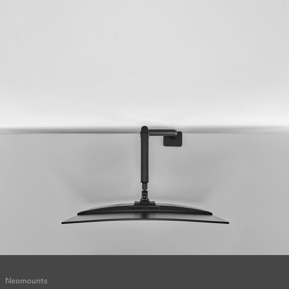 Neomounts DS70S-950BL1 Support d'écran à fixer 17-49" - ressort à gaz - Topfix - arrêt 180°